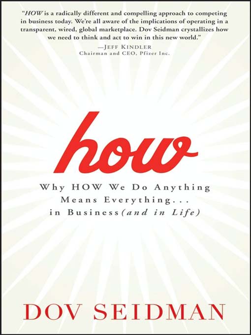 Title details for How by Dov Seidman - Available
